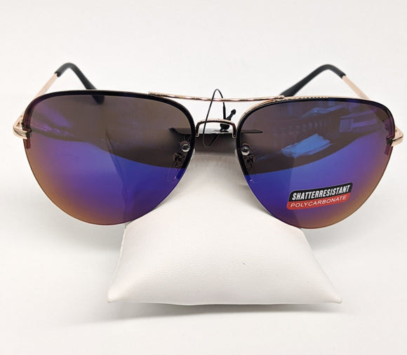 Blue Aviator Shades