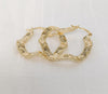 Gold Plated Hoop Earring