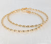 Plated Hoop Earring