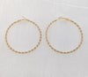Plated Hoop Earring
