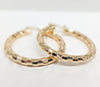 Plated Hoop Earring
