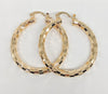 Plated Hoop Earring