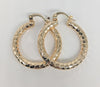 Plated Hoop Earring