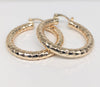 Plated Hoop Earring