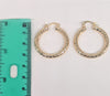 Plated Hoop Earring