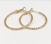 Plated Hoop Earring
