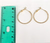 Plated Hoop Earring