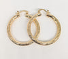 Plated Hoop Earring
