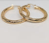 Plated Hoop Earring