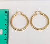 Plated Hoop Earring