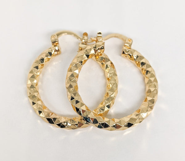 Plated Hoop Earring