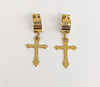 Stainless Steel Cross Earring