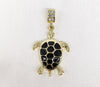 Plated Turtle Pendant*