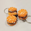 Seeded Burger Keychain