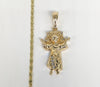 Plated Divine Child Pendant and Chain Set