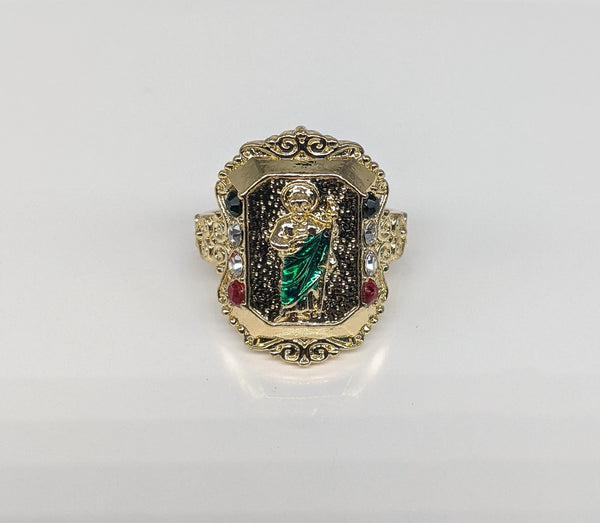 Plated Saint Jude Ring