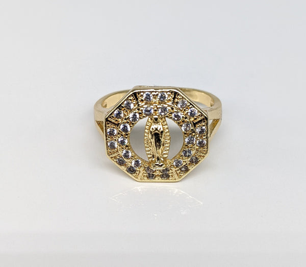 Plated Virgin Mary Ring*