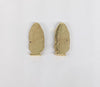 2pcs Plated Multicolor Virgin Mary Nail Charm