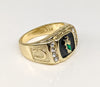 Gold Plated Multicolor Saint Jude Ring
