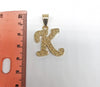 Gold Plated Letter Pendant