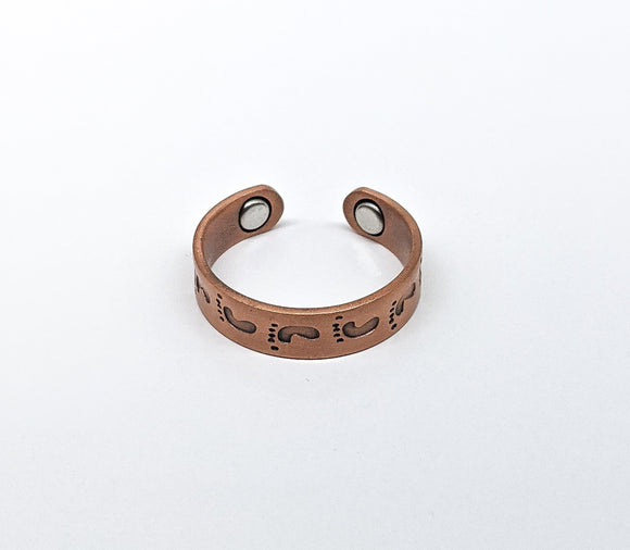 Copper Feet Magnetic Ring