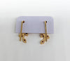 Plated Flower Earring