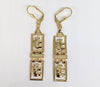 Plated Elephant Earring