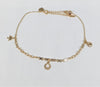 Plated Dove Anklet