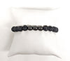 Hematite and Lava Stone Bracelet