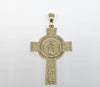 Plated Cross with Saint Jude Pendant*