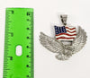 Stainless Steel Silver Eagle Pendant