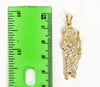 Gold Plated Saint Jude 4mm Figaro Chain Necklace