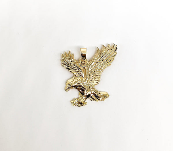 Plated Eagle Pendant