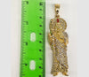 Gold Plated Saint Jude Pendant and Figaro Chain Set