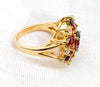 Gold Plated Elegant Stone Ring