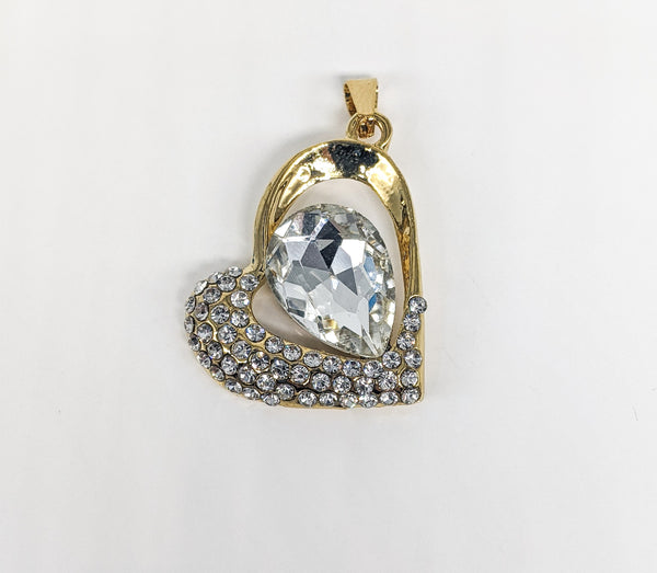 Gold Plated Heart Pendant