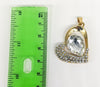 Gold Plated Heart Pendant