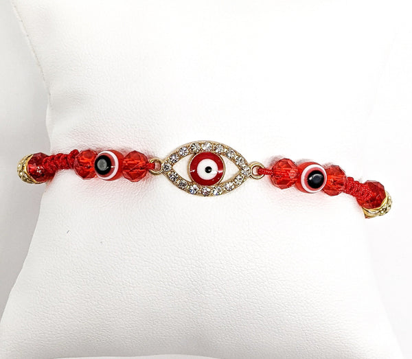 Red Eye Rope Protection Bracelet*