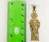 Plated Saint Jude Pendant and Rope Chain Set*