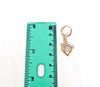 Plated Heart Earring