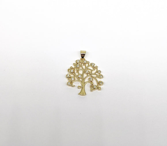 Gold Plated Tree of Life Pendant