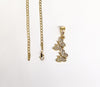 Gold Plated Butterfly Pendant and Chain Set*