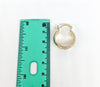 Plated Tri-Color Earring