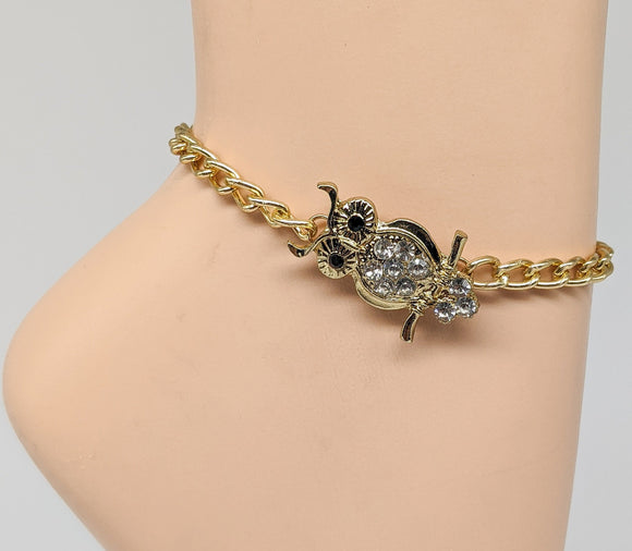 Plated Owl Anklet