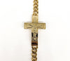 Stainless Steel Cross with Prayer Bracelet*