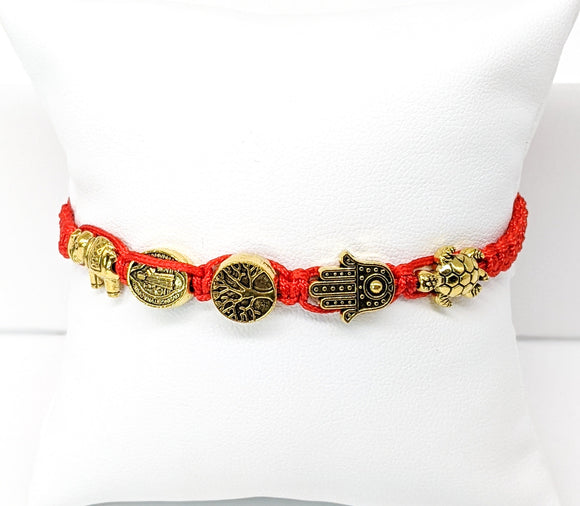 Charmed Red Rope Protection Bracelet*