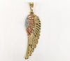 Plated Angel Wing Pendant