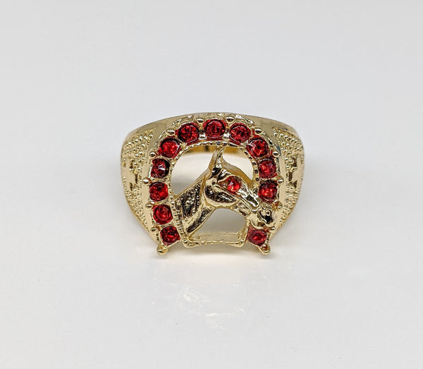 Plated Stallion Ring