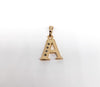Plated Letter Pendant