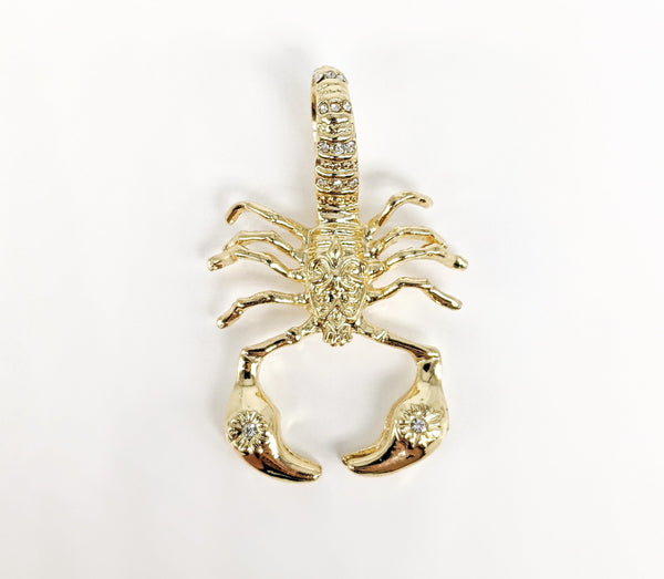 Plated Scorpion Pendant